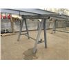 Image 3 : GROUP OF 8 METAL HEAVY DUTY SAWHORSES