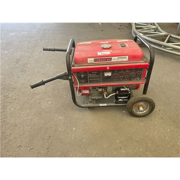 POWERTEK PFD9000H PORTABLE GAS POWERED GENERATOR