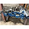 Image 2 : LARGE GROUP OF ASSORTED CUT OFF STEEL STOCK- MOSTLY ROUND TUBE