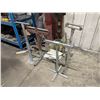 Image 1 : GROUP OF 4 MATERIAL ROLLER/STANDS, TRAILER HITCH ATTACHMENTS & CHAIN