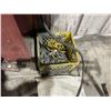 Image 2 : GROUP OF 4 MATERIAL ROLLER/STANDS, TRAILER HITCH ATTACHMENTS & CHAIN