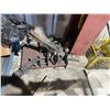 Image 3 : GROUP OF 4 MATERIAL ROLLER/STANDS, TRAILER HITCH ATTACHMENTS & CHAIN