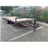 Image 1 : 2009 SNAKERIVER CO. FLATDECK TRAILER, BLACK VIN 5PTBF202991012491,