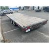 Image 3 : 2009 SNAKERIVER CO. FLATDECK TRAILER, BLACK VIN 5PTBF202991012491,