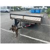 Image 4 : 2009 SNAKERIVER CO. FLATDECK TRAILER, BLACK VIN 5PTBF202991012491,