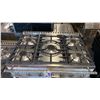 Image 2 : LA CORNUE CORNUF 90 ALBERTINE 36, 36" DUAL FUEL RANGE WITH 5 GAS BURNERS, ELECTRIC CONVECTION OVEN