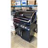 Image 1 : BONFIRE MODEL CBF4DD-B. BLACK STAINLESS STEEL 34" 4 BURNER PROPANE GRILL