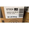 Image 2 : BROIL KING MODEL 875924. BARON S 440 PRO IR STAINLESS STEEL PROPANE GRILL WITH BLUE LED LIGHT