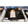 Image 1 : WHIRLPOOL MODEL WCE55US4HB. 24" BLACK COMPACT BUILT IN ELECTRIC CERAMIC GLASS COOKTOP