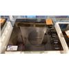 Image 2 : WHIRLPOOL MODEL WCE55US4HB. 24" BLACK COMPACT BUILT IN ELECTRIC CERAMIC GLASS COOKTOP