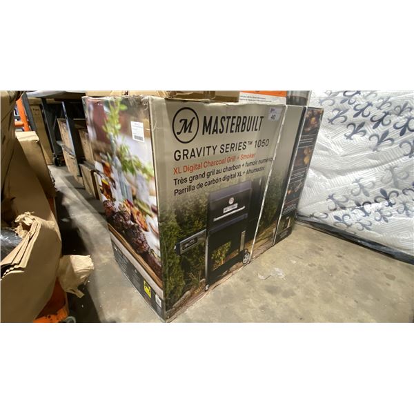 MASTERBUILT MODEL MB20041220. GRAVITY SERIES 1050 DIGITAL SMART CHARCOAL GRILL + SMOKER