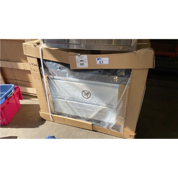 NAPOLEON MODEL IM-UGC665-CN. OASIS BUILT IN UNDER GRILL CABINET *CARBON COLOURED WITH STAINLESS