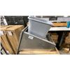 Image 3 : STAINLESS STEEL OUTDOOR BUILT IN SINGLE DRAWER SLIDE OUT TRASH CAN