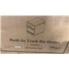 Image 3 : JACKSON GRILLS STAINLESS STEEL OUTDOOR BUILT IN TRASH BIN HOLDER *IN BOX*