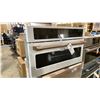 Image 1 : CAFE MODEL CSB913P4N2W2. 30" SMART 5-IN-1 BUILT IN WALL OVEN WITH MATTE WHITE FINISH & BRUSHED