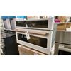 Image 2 : CAFE MODEL CSB913P4N2W2. 30" SMART 5-IN-1 BUILT IN WALL OVEN WITH MATTE WHITE FINISH & BRUSHED