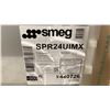 Image 4 : SMEG MODEL SPR24UIMX. 24" STAINLESS STEEL INDUCTION RANGE WITH 4 COOKING ZONES, BOOSTER POWER