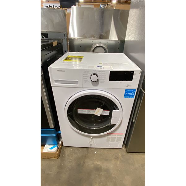 BLOMBERG MODEL WM72200W. 24-INCH COMPACT FRONT-LOAD WASHING MACHINE