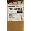 Image 2 : BROAN HOOD FANS MODEL EBS1304SS. 30-INCH SLIDE-OUT (TELESCOPIC) UNDER-CABINET RANGE HOOD