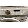 Image 3 : SAMSUNG MODEL DVE45T6005W. 27-INCH FRONT-LOAD STACKABLE ELECTRIC DRYER FINISHED IN WHITE, 7.5 CU.FT.