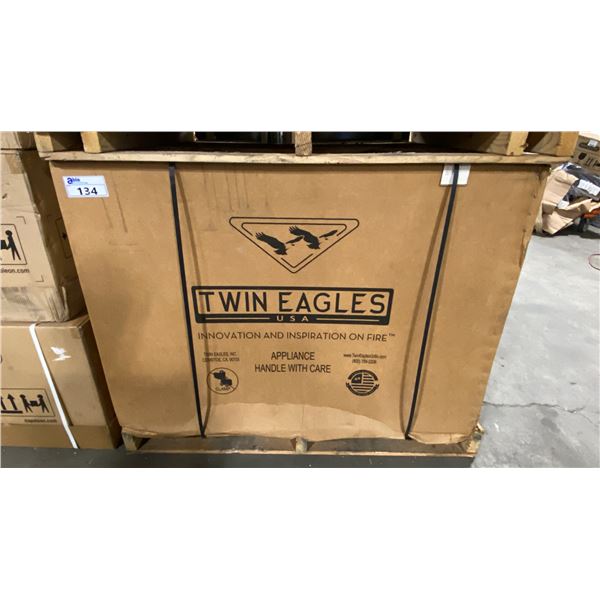 TWIN EAGLES TEGB42SD-B. FREESTANDING GRILL BASE WITH DRAWERS FOR TWIN EAGLES GAS GRILLS.