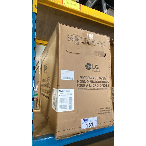 LG MODEL MVEF1323F.30-INCH LOW-PROFILE OVER-THE-RANGE MICROWAVE FINISHED IN FINGERPRINT-RESISTANT