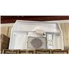Image 1 : BROAN MODEL BP130WHN. RANGE HOOD, 30 INCH EXTERIOR WIDTH, UNDER-CABINET, HALOGEN