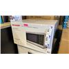 Image 1 : SHARP MODEL SMC2264KSC. COUNTERTOP MICROWAVE, 24 INCH EXTERIOR WIDTH, 2.2 CU. FT. CAPACITY, 1,100 W