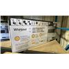 Image 6 : WHIRLPOOL MODEL YWML55011HS09. 1.1 CU. FT. LOW PROFILE MICROWAVE HOOD COMBINATION,  TAP-TO-OPEN DOOR