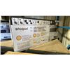 Image 6 : WHIRLPOOL MODEL YWML55011HS09. 1.1 CU. FT. LOW PROFILE MICROWAVE HOOD COMBINATION,  TAP-TO-OPEN DOOR
