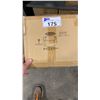 Image 1 : PARAMOUNT MODEL WGG-RD-001. 28" ROUND FIRE TABLE GLASS WIND GUARD