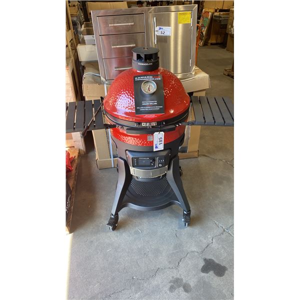 KAMADO JOE MODEL KJ15041123. KONNECTED JOE DIGITAL CHARCOAL GRILL AND SMOKER WITH DIGITAL CONTROL
