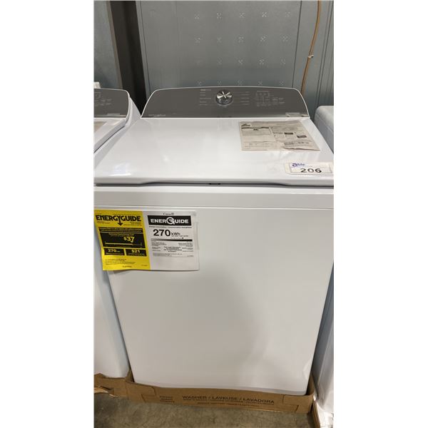 WHIRLPOOL MODEL WTW4000SWO. 4.5 CU. FT. I.E.C. TOP LOAD IMPELLER WASHER, WHITE