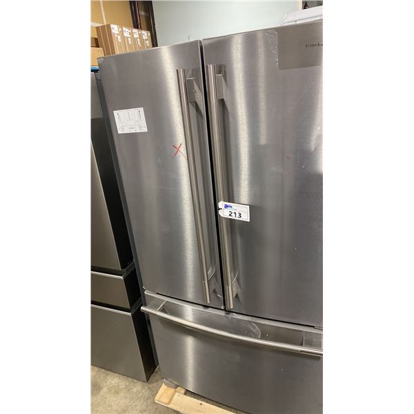 KITCHENAID MODEL KRFC136SPS00. 36" 20 CU FT COUNTER DEPTH FRENCH DOOR REFRIGERATOR WITH INTERIOR