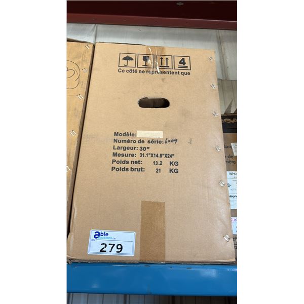 CYCLONE MODEL  SCB72230. PRO COLLECTION 30" STAINLESS STEEL PROFESSIONAL GRADE WALL MOUNT RANGE HOOD