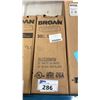 Image 1 : BROAN MODEL BU330WW. WHITE 30" UNDER CABINET RANGE HOOD WITH 260 MAX BLOWER CFM