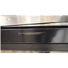 Image 2 : THERMADOR MODEL T24UW900RP. 24" UNDER COUNTER WINE COOLER IN BLACK, SOME SCRATCHES