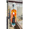 Image 1 : SEAMAX SEADANCER 108 ORANGE INFLATABLE STAND UP PADDLE BOARD WITH BACKPACK, PUMP, PATCH KIT,