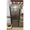 Image 1 : DANBY MODEL DBMF100B1SLDB 23.7" APARTMENT SIZED FRIDGE IN STAINLESS STEEL WITH BOTTOM FREEZER