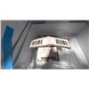 Image 4 : DANBY MODEL DBMF100B1SLDB 23.7" APARTMENT SIZED FRIDGE IN STAINLESS STEEL WITH BOTTOM FREEZER