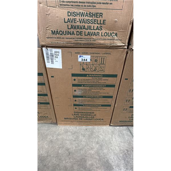 AMANA MODEL KDTS224SPS. 24" BUILT IN DISHWASHER IN WHITE