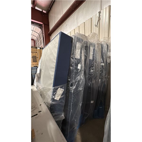 GROUP OF 8 ASSORTED QUEEN SIZE BOX SPRINGS