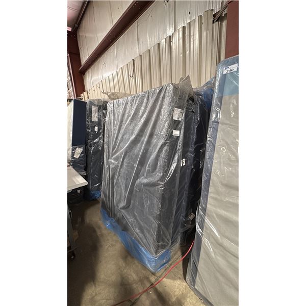 GROUP OF 5 ASSORTED DOUBLE SIZED BOX SPRINGS