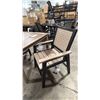Image 3 : ASHLEY SIGNATURE DESIGN MODEL P359-615. ARIA PLANES SQUARE OUTDOOR DINING TABLE WITH PAIR OF