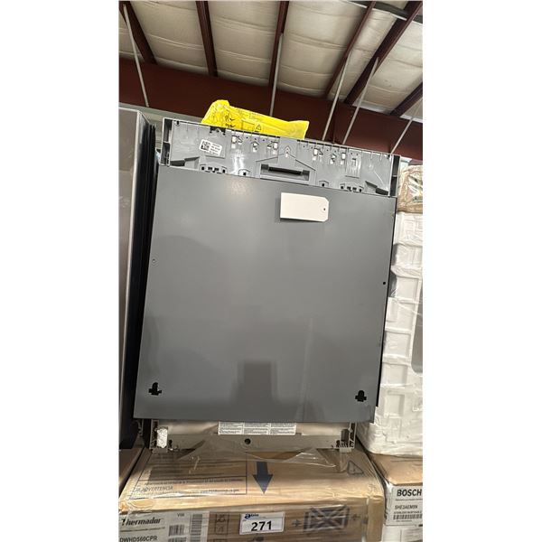 BOSCH MODEL SHVM63W53N/20. 300 SERIES 24" BUILT IN PANEL READY TALL TUB DISHWASHER WITH TOP TOUCH