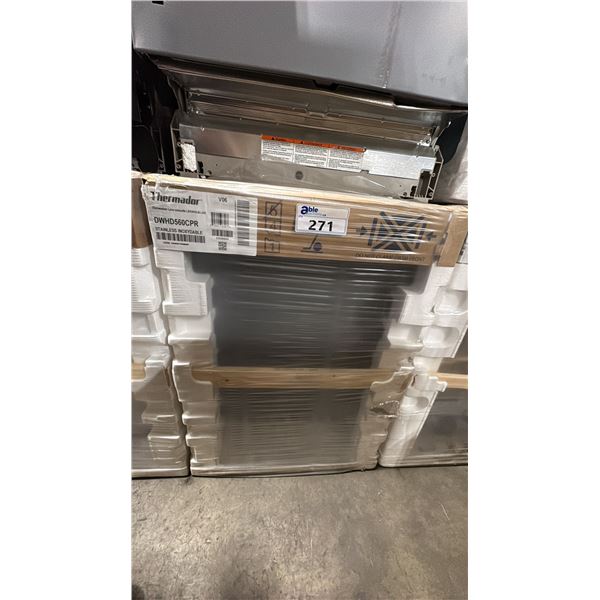 THERMADOR MODEL DWHD560CPR. 24" CUSTOM PANEL READY BUILT IN SMART DISHWASHER WITH SENSOR WASH