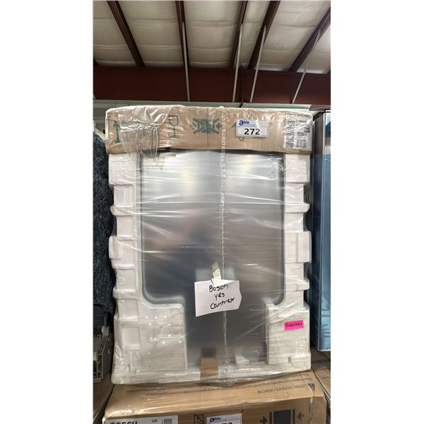 BOSCH MODEL SPV68C73UC. 18" CUSTOM PANEL READY BUILT IN SMART DISHWASHER, 44 DBA, HOME CONNECT SMART