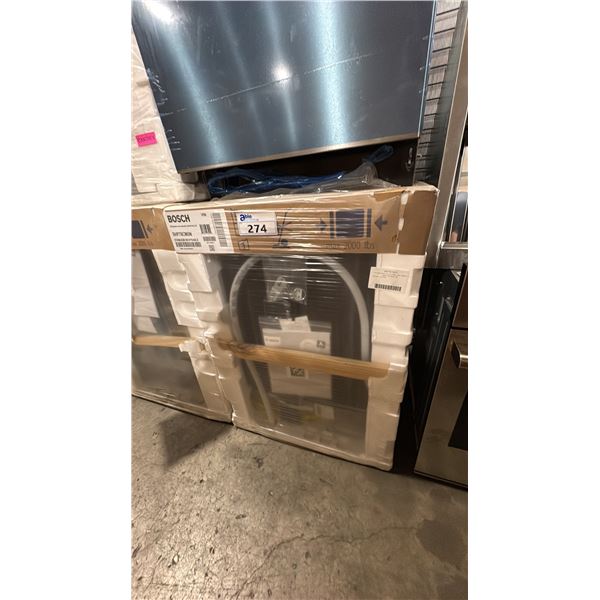 BOSCH MODEL SHP78CM5N. PREMIUM 24" 42 DBA BUILT IN STAINLESS STEEL SMART DISHWASHER WITH SMART HOME