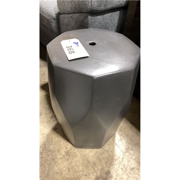 ASHLEY FURNITURE CERAMIC STOOL
