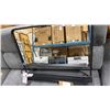 Image 1 : ASHLEY FURNITURE ACCENT MIRROR WITH SHELF APPROX 32 X 23"